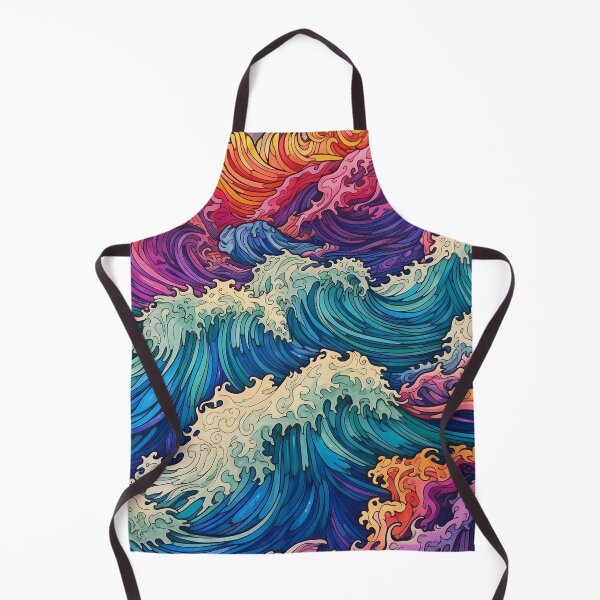 Item preview, Abstract Ocean Waves Pattern designed and sold by Desfix.