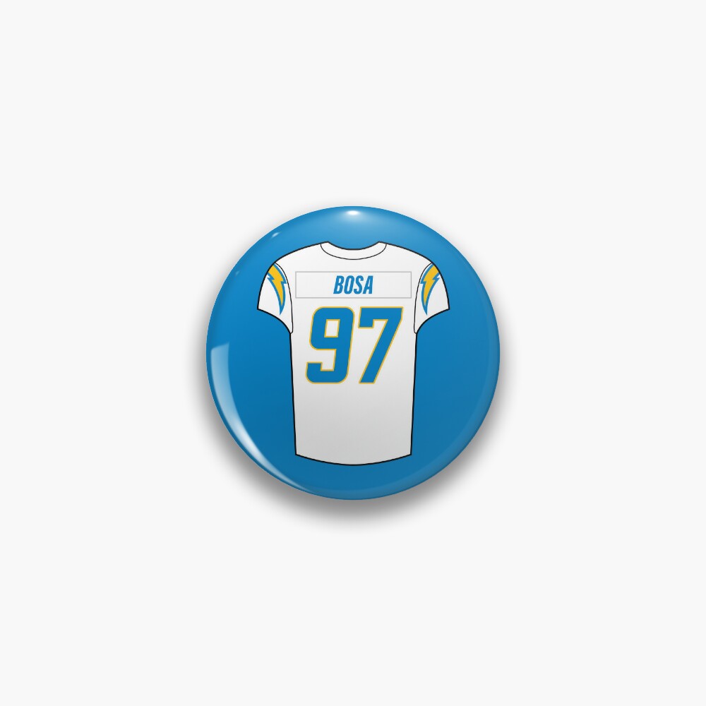 Joey Bosa Away Jersey Sticker for Sale by designsheaven