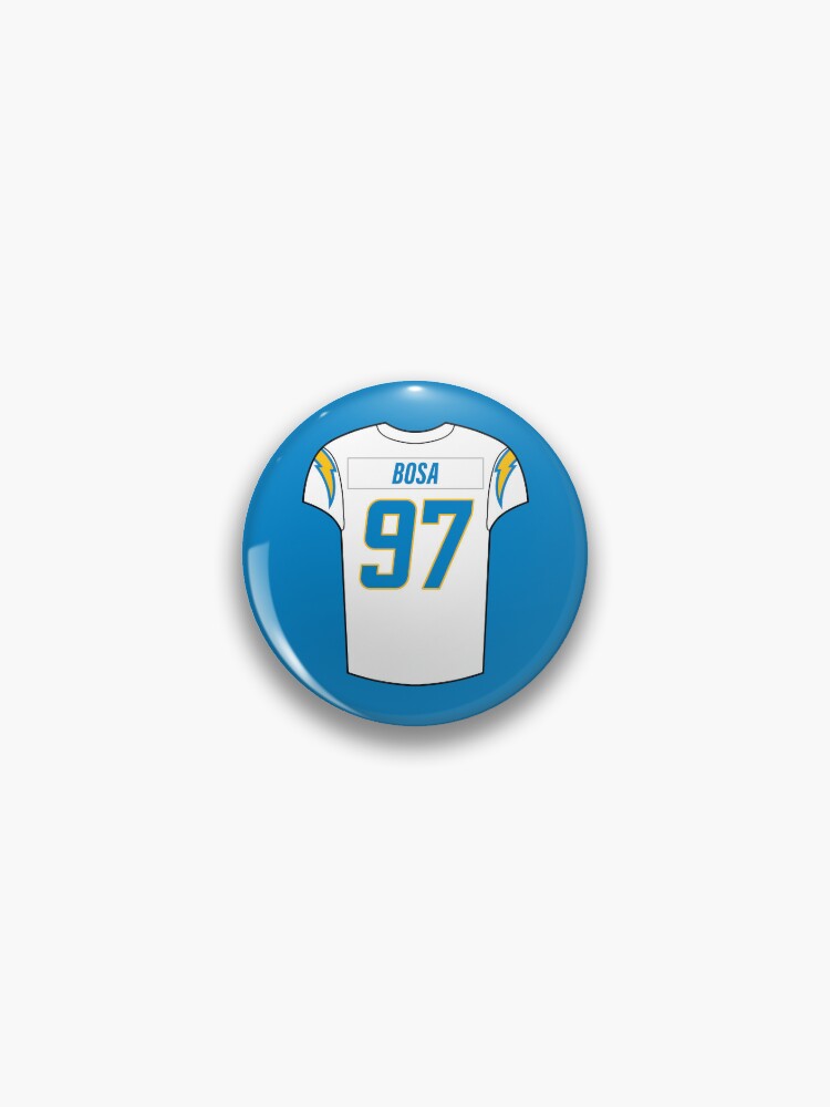 Austin Ekeler Away Jersey Sticker for Sale by designsheaven