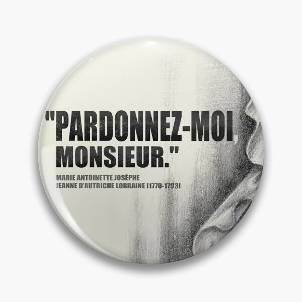 Item preview, "Pardonnez-moi, Monsieur." designed and sold by Dr-Mcdoughnut.
