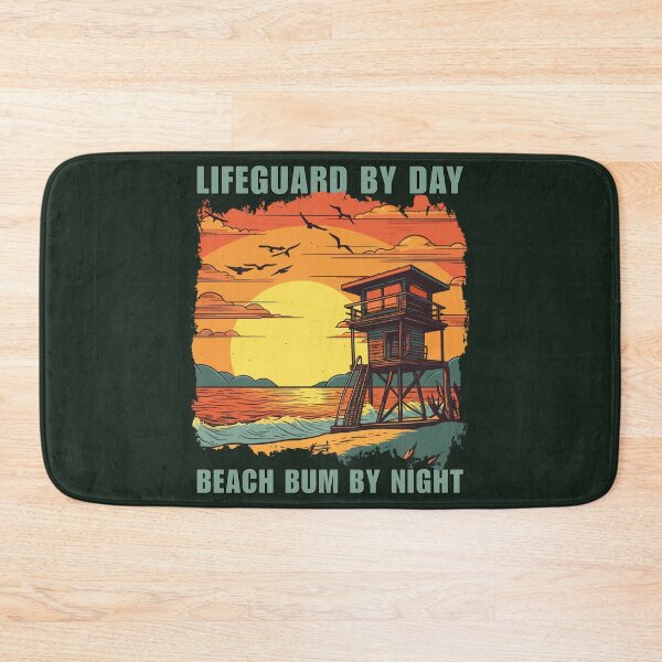 Item preview, Lifeguard by day beach bum by night designed and sold by SidTastic .
