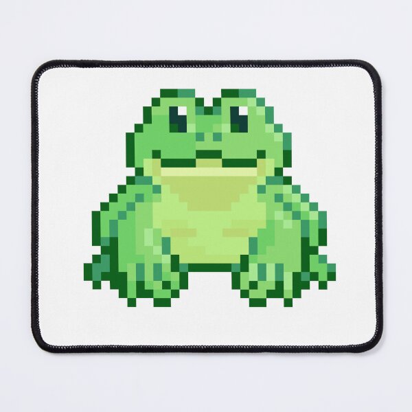 Item preview, Pixel frog designed and sold by amphibian-a-day.