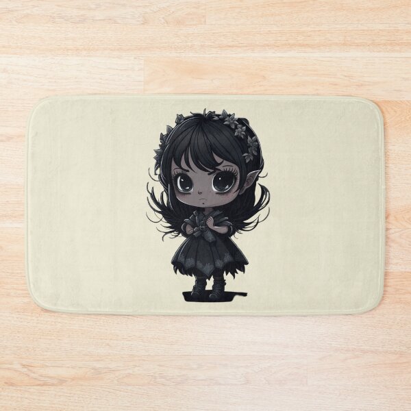 Item preview, Dark Adorable Big Eyed Fairy Pixie - Dark Colors designed and sold by TGAL2.