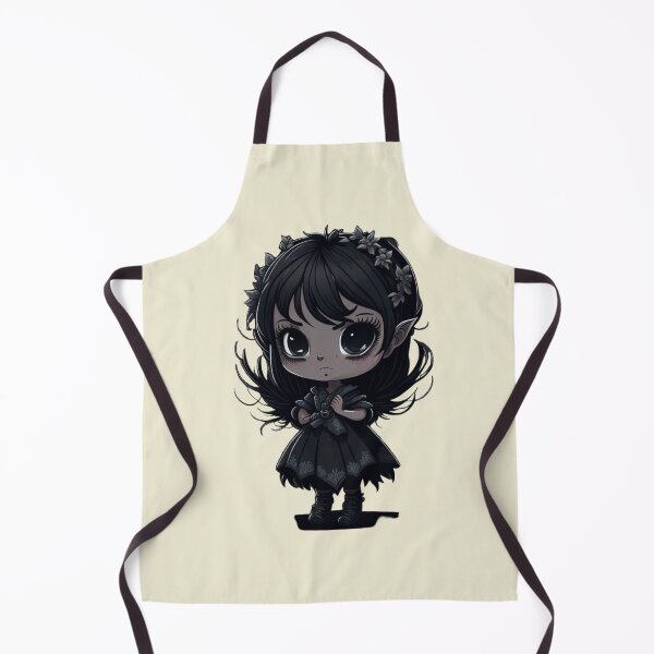 Item preview, Dark Adorable Big Eyed Fairy Pixie - Dark Colors designed and sold by TGAL2.