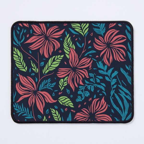 Item preview, seamless pattern of tropical flowers designed and sold by Vdae Art.