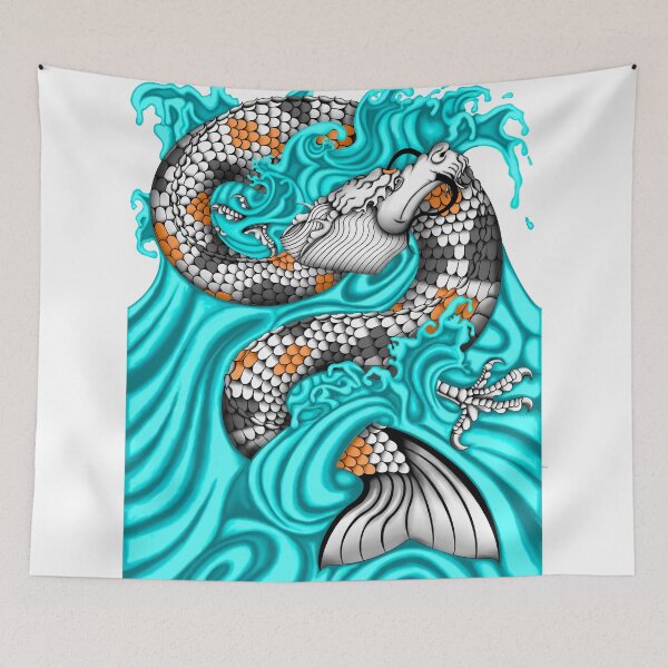 Item preview, Calico dragon designed and sold by Munda-Lyn-Art.