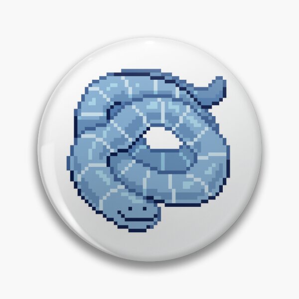 Item preview, Pixel caecilian designed and sold by amphibian-a-day.