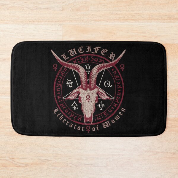 Item preview, Lucifer, Liberator of Women, Baphomet, Satanic Feminism, Gothic, Ritual, Occult Girl Power designed and sold by Proverbial Wisdom Design.