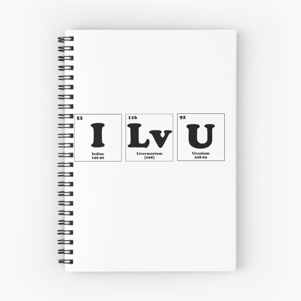 Item preview, Periodically Yours: I Lv U.  designed and sold by RubyHood.