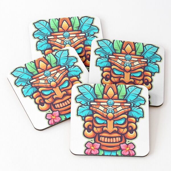 Item preview, Tiki Aztec Vibes designed and sold by Kona Cat Creationz.