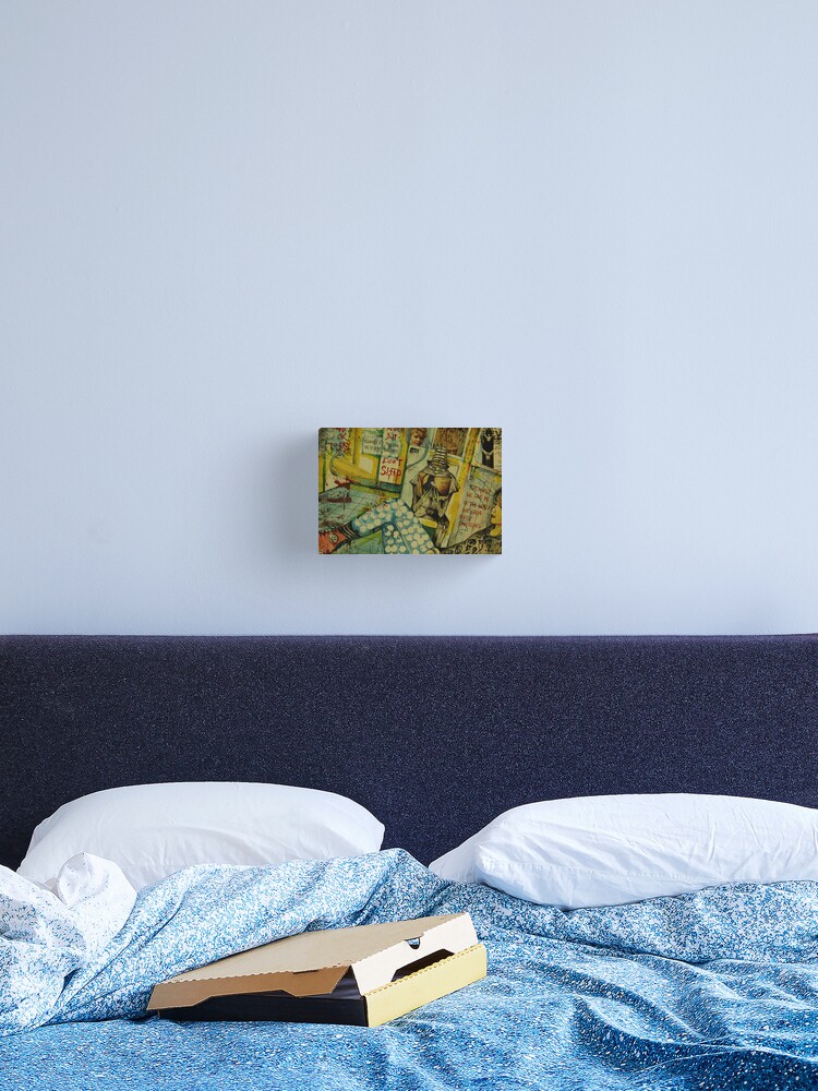 Thumbnail 2 of 3, Canvas Print, Greatest Hits Volume 5......You Can Dream But Don't Sleep designed and sold by dicandiaj.