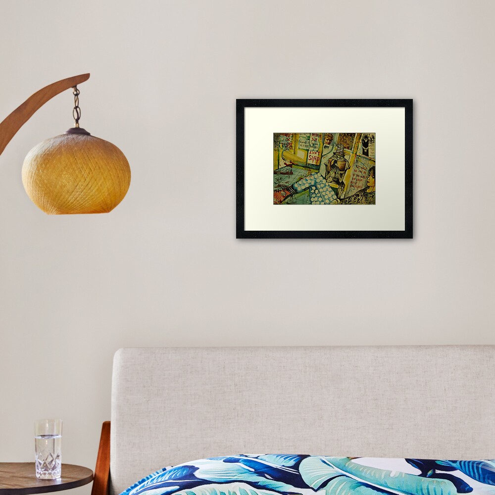 Item preview, Framed Art Print designed and sold by dicandiaj.