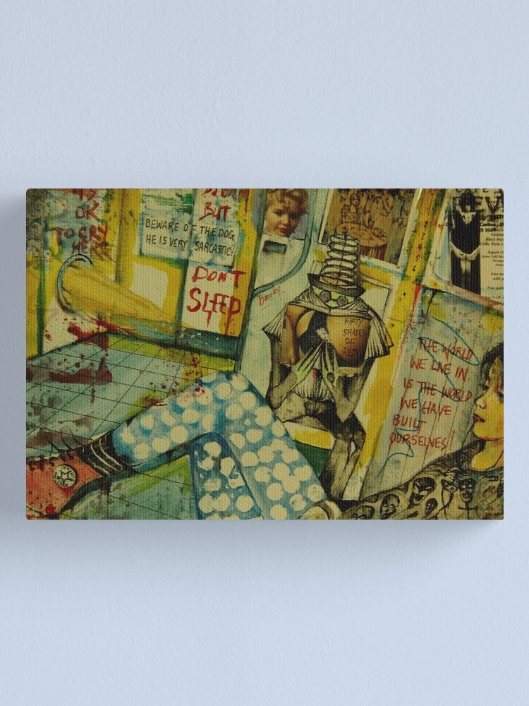 Thumbnail 1 of 3, Canvas Print, Greatest Hits Volume 5......You Can Dream But Don't Sleep designed and sold by dicandiaj.