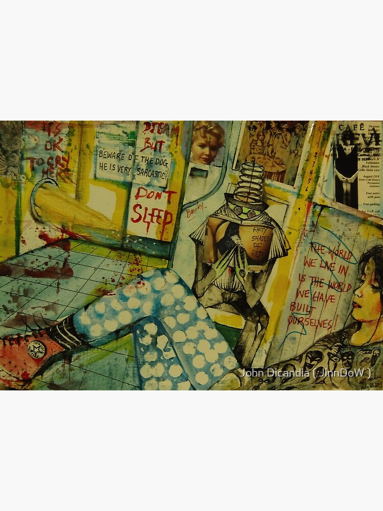 Thumbnail 3 of 3, Canvas Print, Greatest Hits Volume 5......You Can Dream But Don't Sleep designed and sold by dicandiaj.
