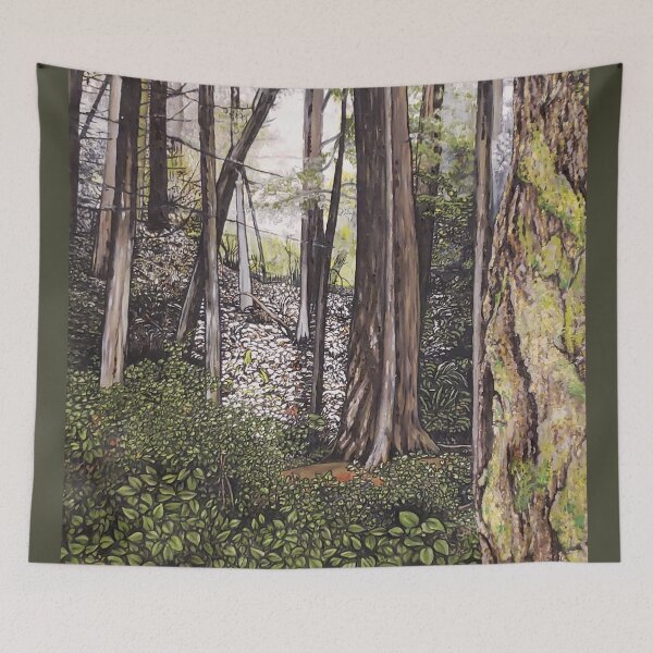 Item preview, Forest God Rays designed and sold by alsbydesign.