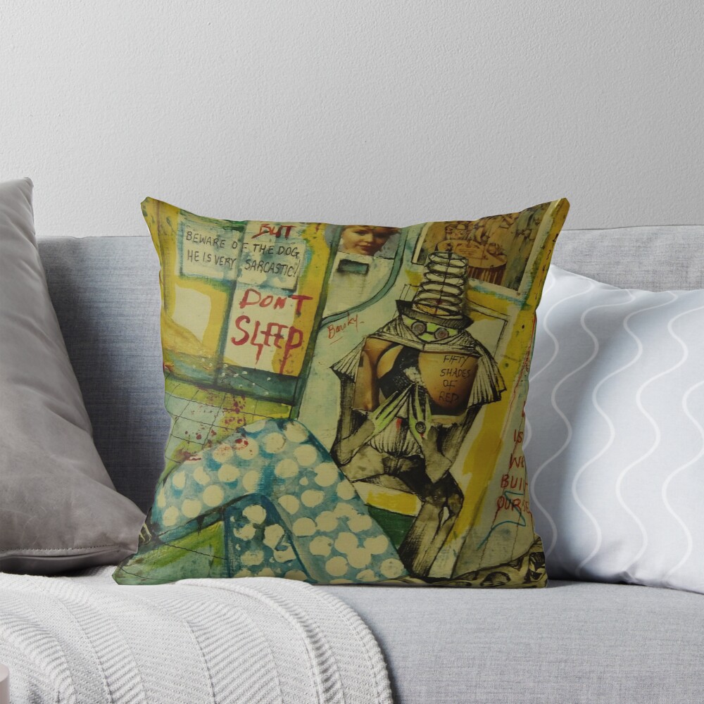 Item preview, Throw Pillow designed and sold by dicandiaj.