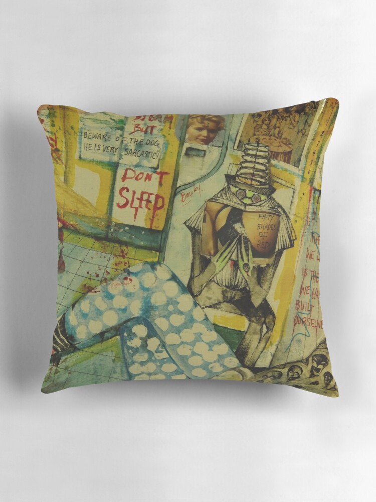 Thumbnail 3 of 4, Pillow, Greatest Hits Volume 5......You Can Dream But Don't Sleep designed and sold by dicandiaj.