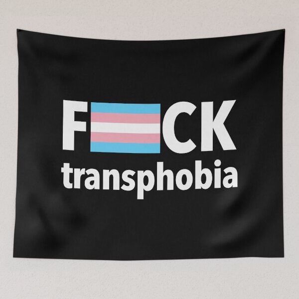 Item preview, FCK transphobia (lowercase) designed and sold by Thelittlelord.