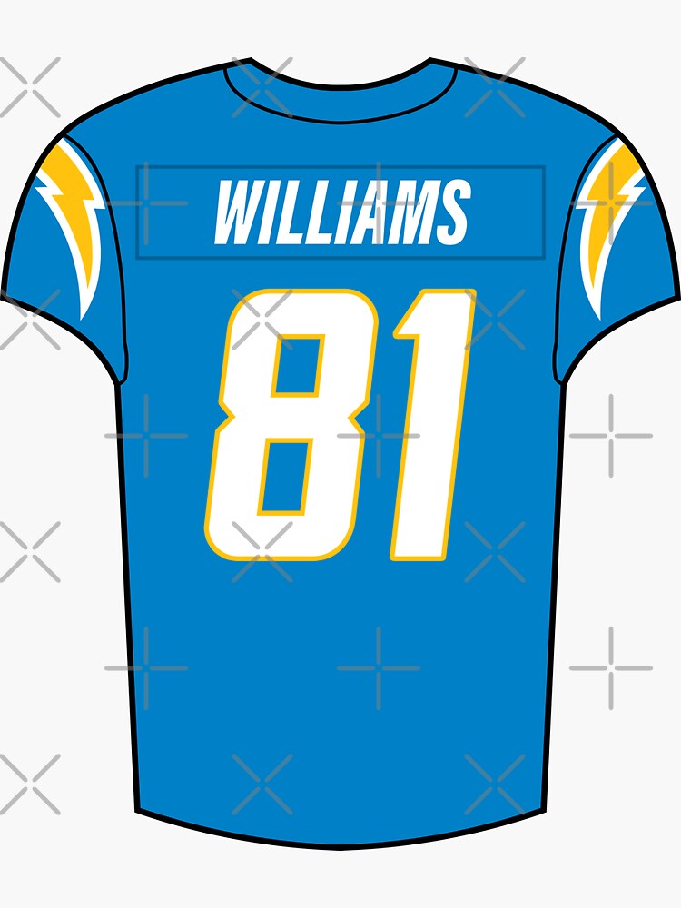 NFL Los Angeles Chargers 2000 uniform original art – Heritage Sports Art