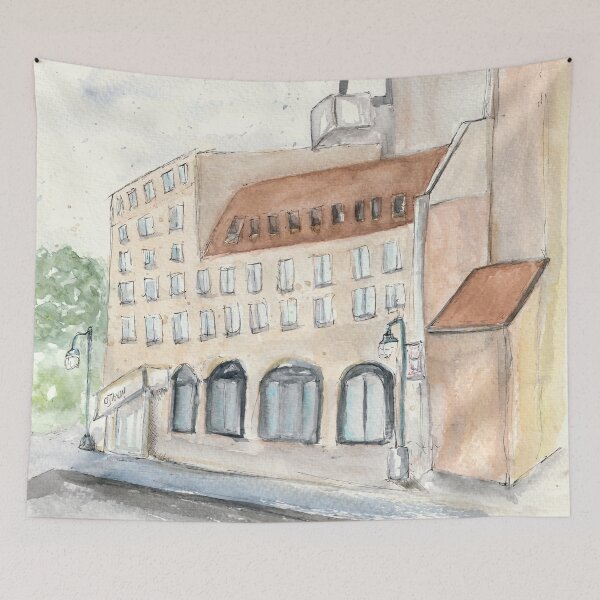 Item preview, Hotel Ojibway Plein Air designed and sold by Jarrod Vandenberg.