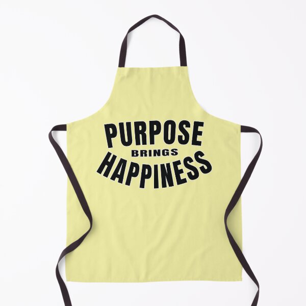 Item preview, Purpose Brings Happiness - Motivational Inspirational Slogan designed and sold by Harlake.