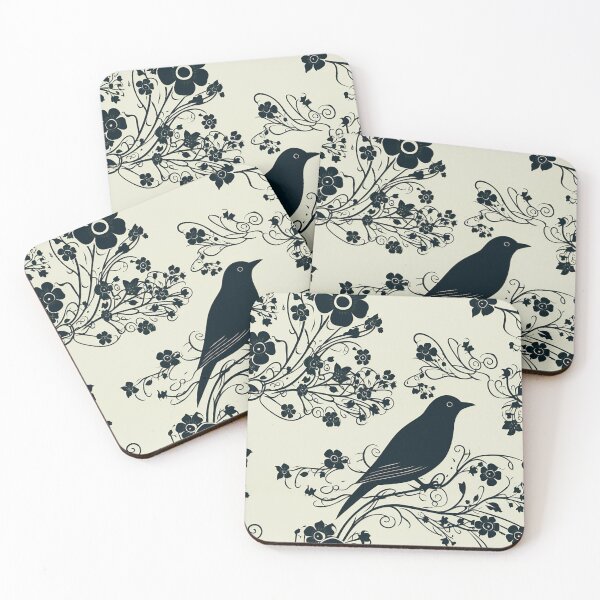 Item preview, Patterned Flowers & Birds designed and sold by Sturdust.