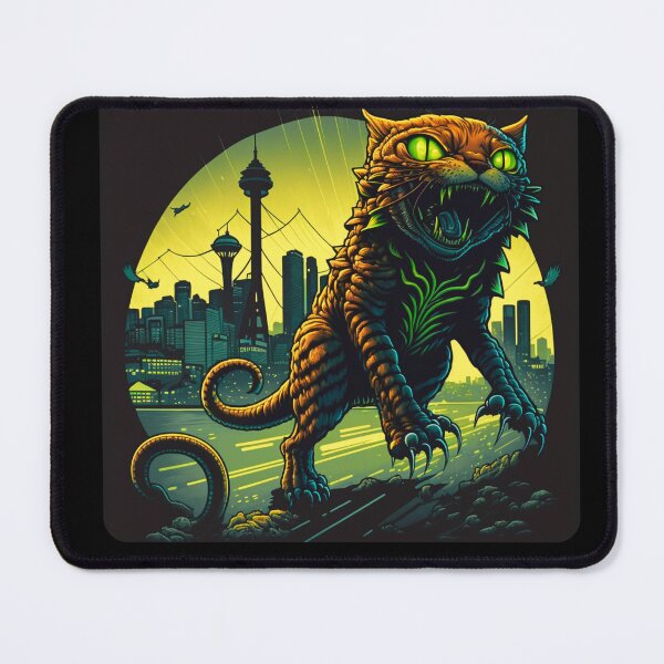 Item preview, Angry Cat Zombie designed and sold by JojoArtEvo.