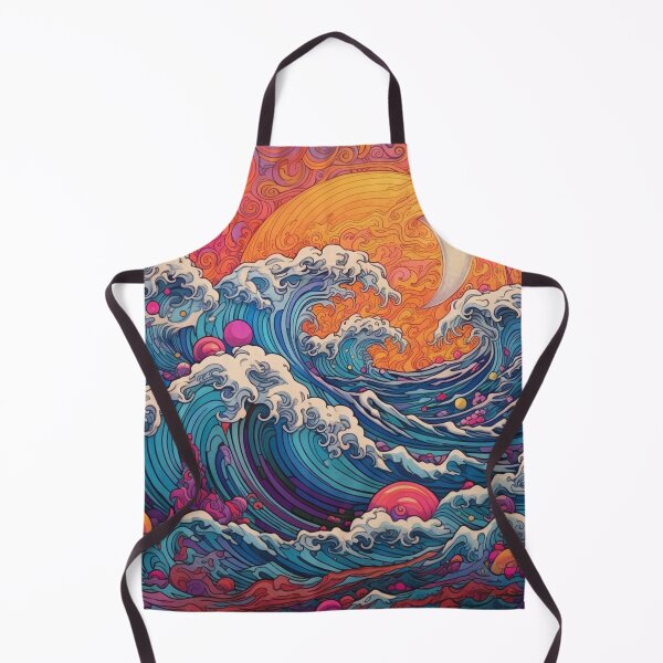 Item preview, Abstract Ocean Waves Pattern designed and sold by Desfix.