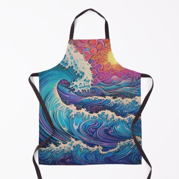 Item preview, Abstract Ocean Waves Pattern designed and sold by Desfix.