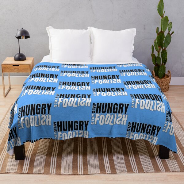 Item preview, Stay Hungry Stay Foolish - Motivational Inspirational Slogan designed and sold by Harlake.