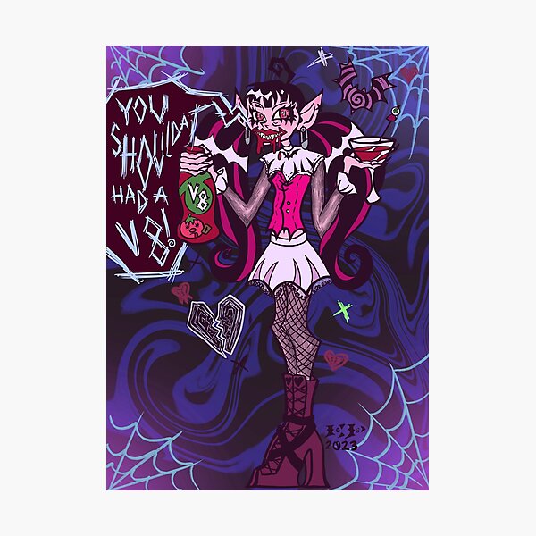 Bratzillaz Vampelina As Monster High  Art Board Print for Sale by