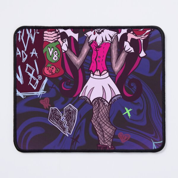 Item preview, Pink vegetarian vamp gives nutritional advice designed and sold by mossyandmatted.