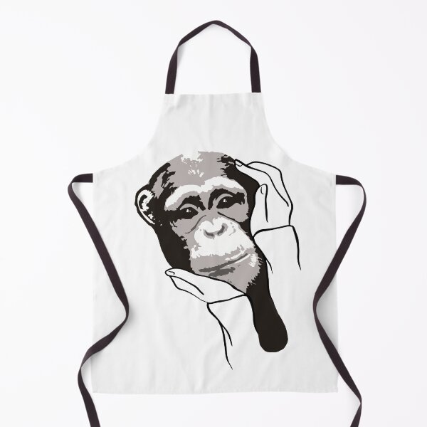 Item preview, Cute monkey in hands designed and sold by MoSaid.
