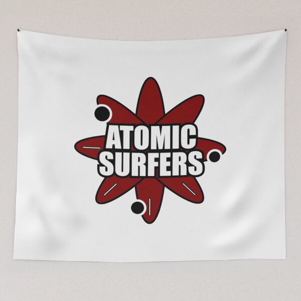 Item preview, Atomic Surfers Logo White Letters A designed and sold by AtomicSurfers.