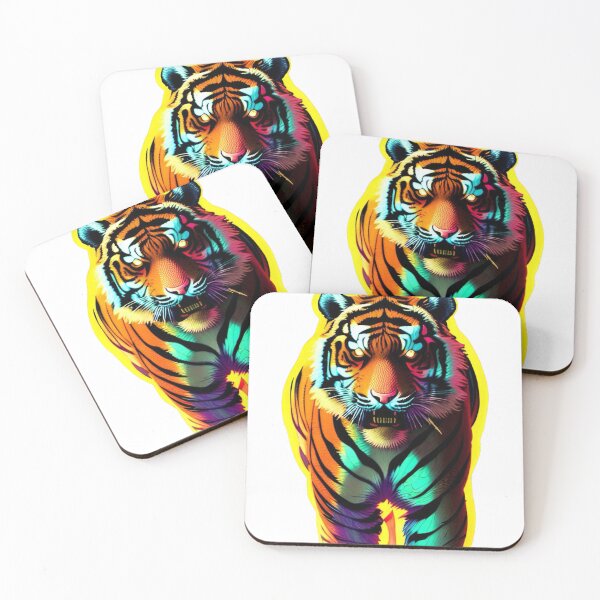 Item preview, Glowing Tiger designed and sold by MatrixTattoo.