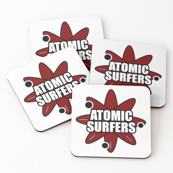 Item preview, Atomic Surfers Logo White Letters A designed and sold by AtomicSurfers.