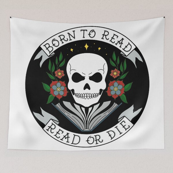 Item preview, Born to Read designed and sold by Thenerdlady.