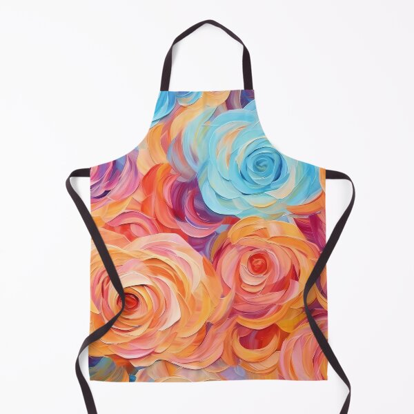 Item preview, Multicolor rose garden painting designed and sold by SweetWhiskers.