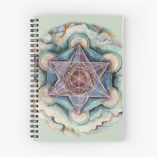 Item preview, Metatron's Cube Cool Blue designed and sold by heartsake.