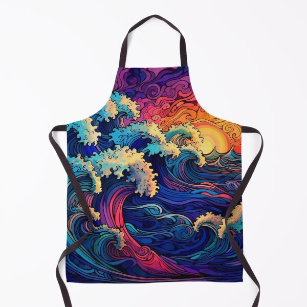 Item preview, Abstract Ocean Waves Pattern designed and sold by Desfix.