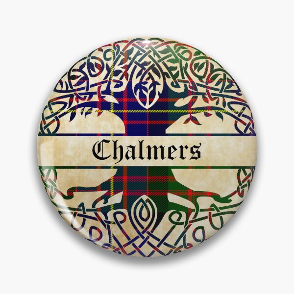 Artikelvorschau, Chalmers Tree of Life Clan schottischer Nachname Tartan entworfen und verkauft von BagTown Clans.