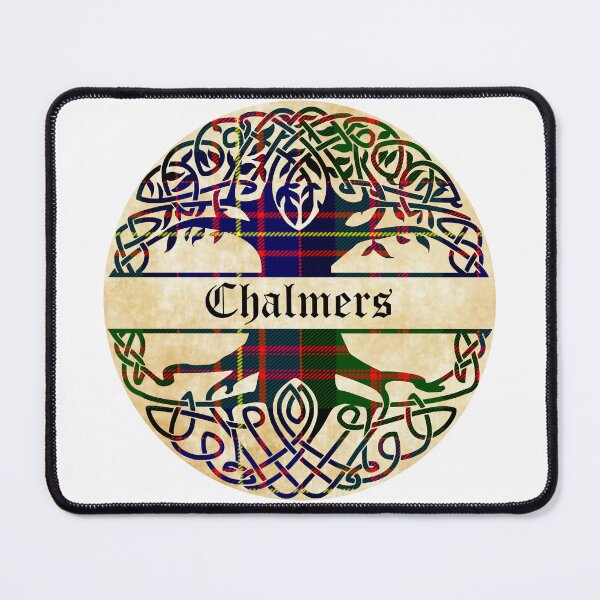Item preview, Chalmers Tree of Life Clan Scottish Surname tartan designed and sold by BagTown Clans.