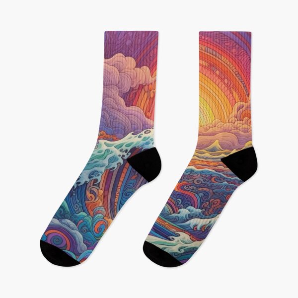 Item preview, Abstract Ocean Waves Pattern designed and sold by Desfix.