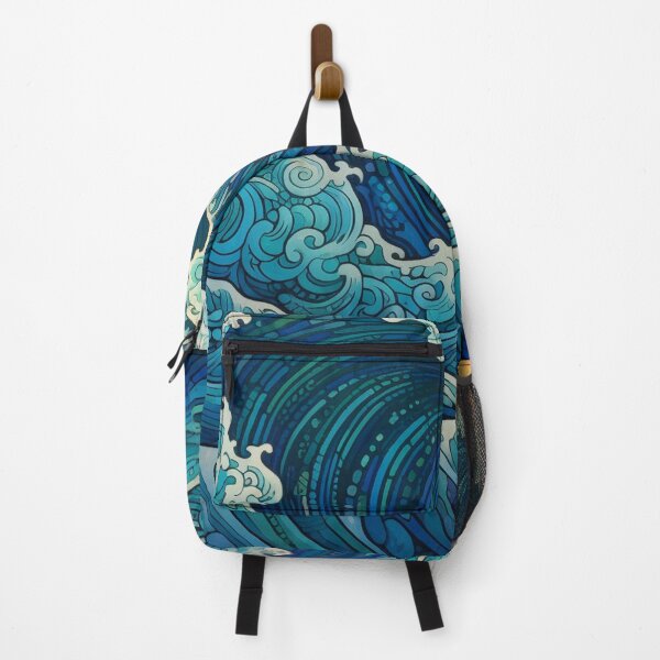 Item preview, Abstract Ocean Waves Pattern designed and sold by Desfix.
