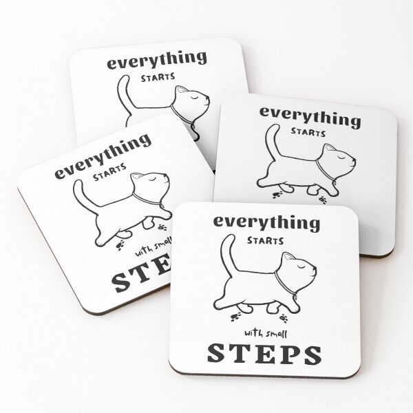 Item preview, Everything Stats With Small Steps - Smol Cat  designed and sold by ViewerEqualsPhoton.
