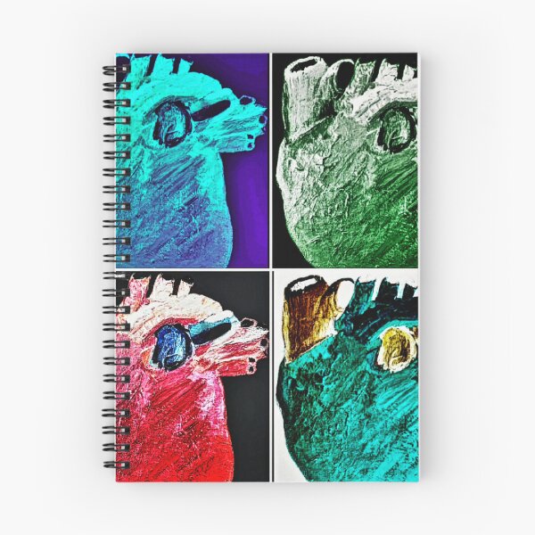 Item preview, Human Heart Anatomy Pop Art designed and sold by itsonlyarsenic.