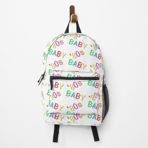 Item preview, '80s Baby. Colorful Retro Design. (White Background) designed and sold by ArtByLM.