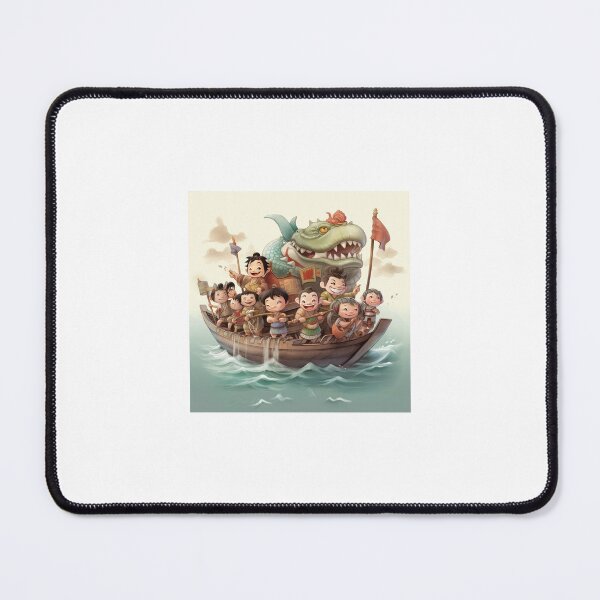 Item preview, Chinese traditional festival Dragon Boat Festival cartoon image designed and sold by AxelrodCN.