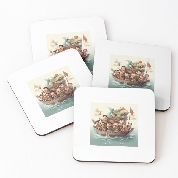 Item preview, Chinese traditional festival Dragon Boat Festival cartoon image designed and sold by AxelrodCN.