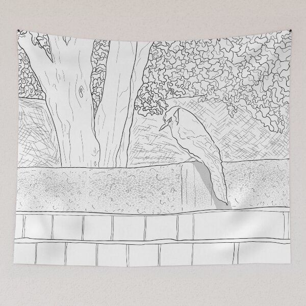 Item preview, BlueJay Line-Work designed and sold by sarahsshop-.